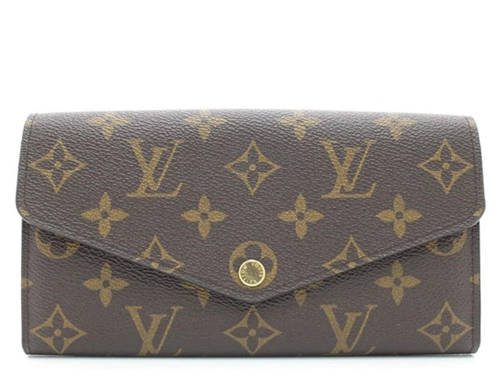LOUIS VUITTON Portefeuille Sarah Long Wallet Monogram